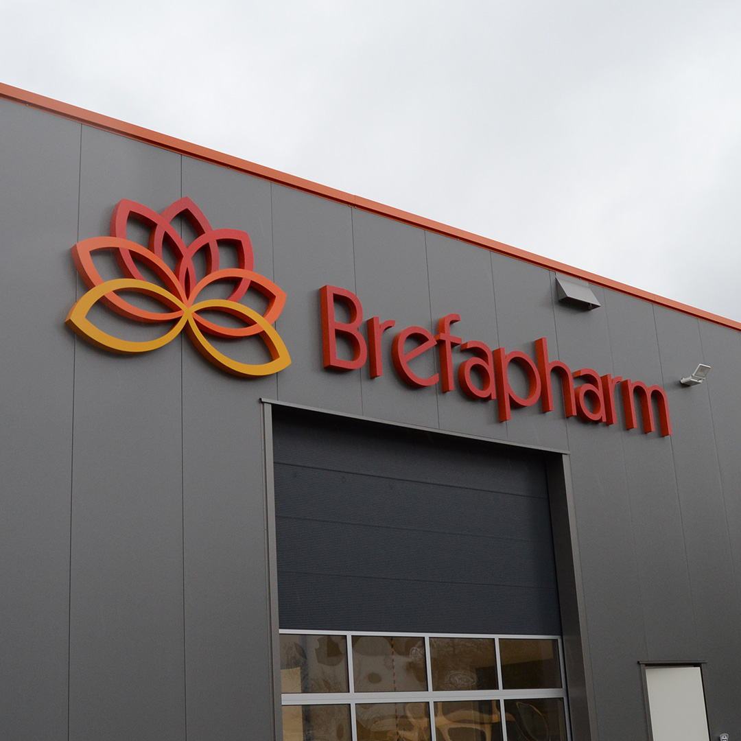 Brefapharm Borken Buchstabenanlage