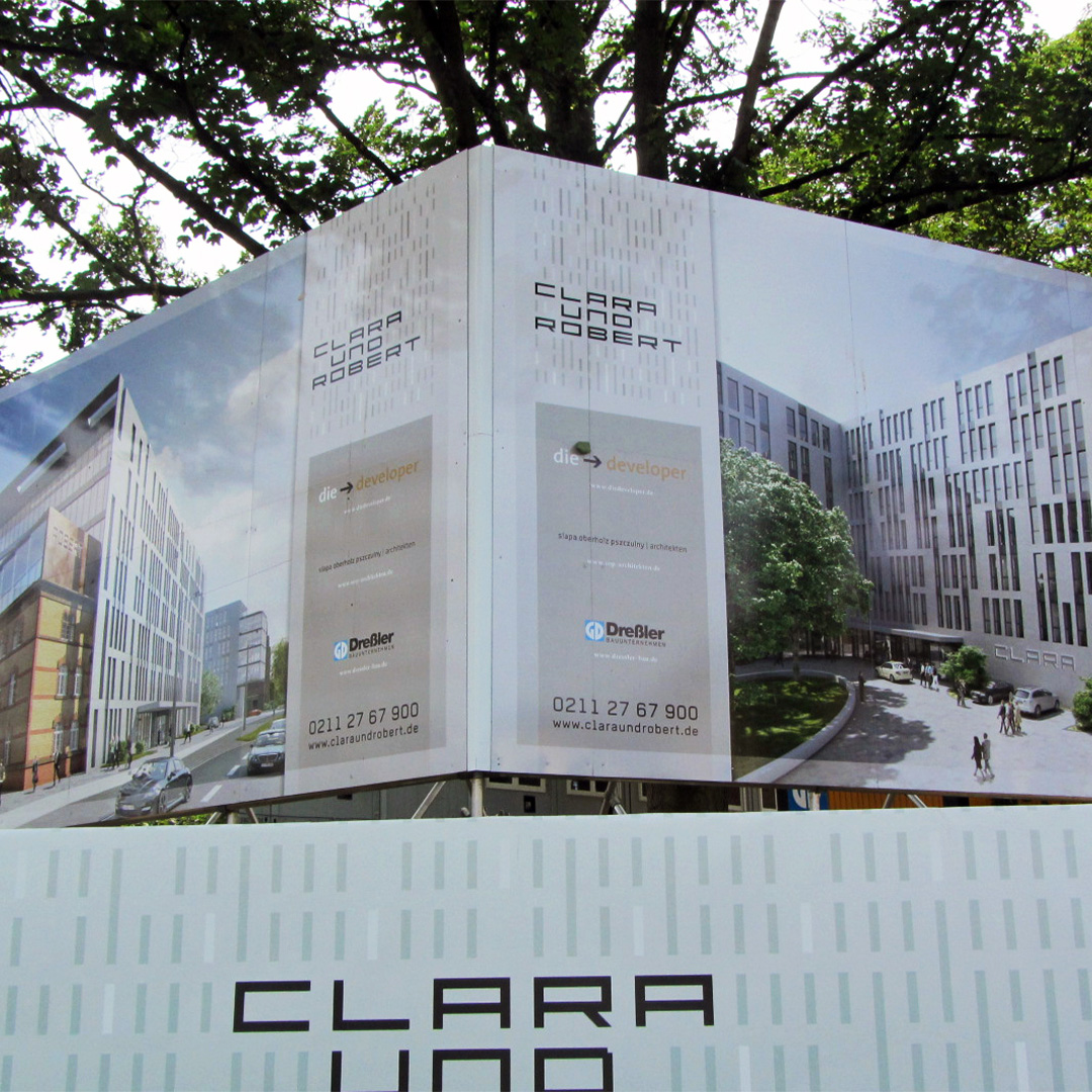 Die Developer Bauschild