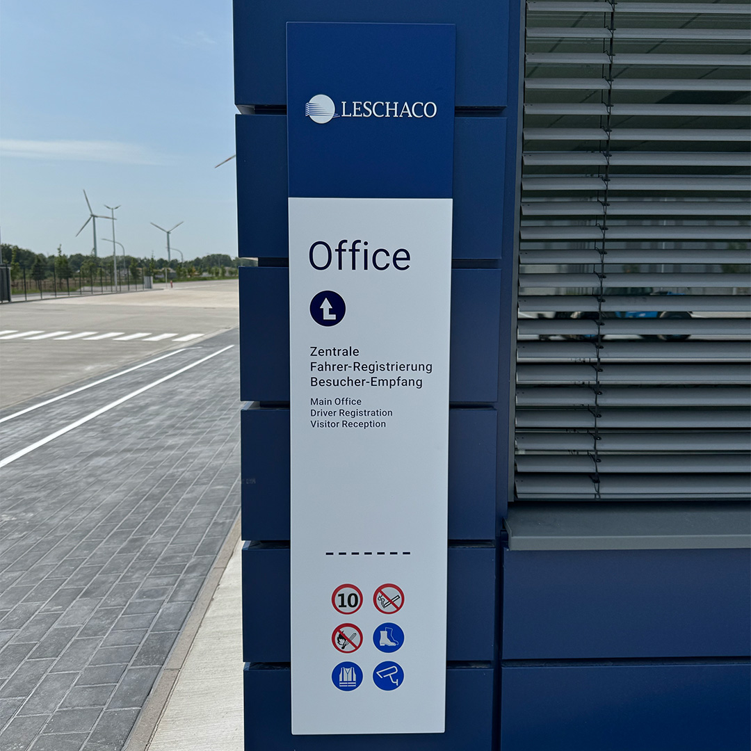 Leschaco Leitsystem Bremen