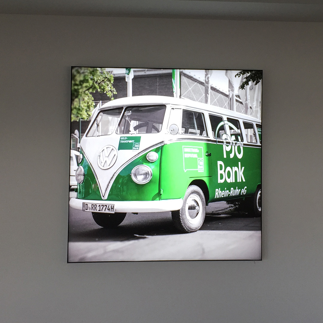 PSD Bank Spanntuchanlage