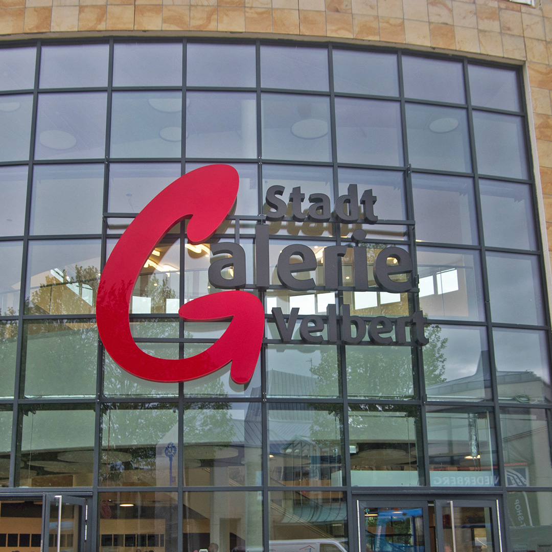 Stadt Galerie Velbert Werbeanlage