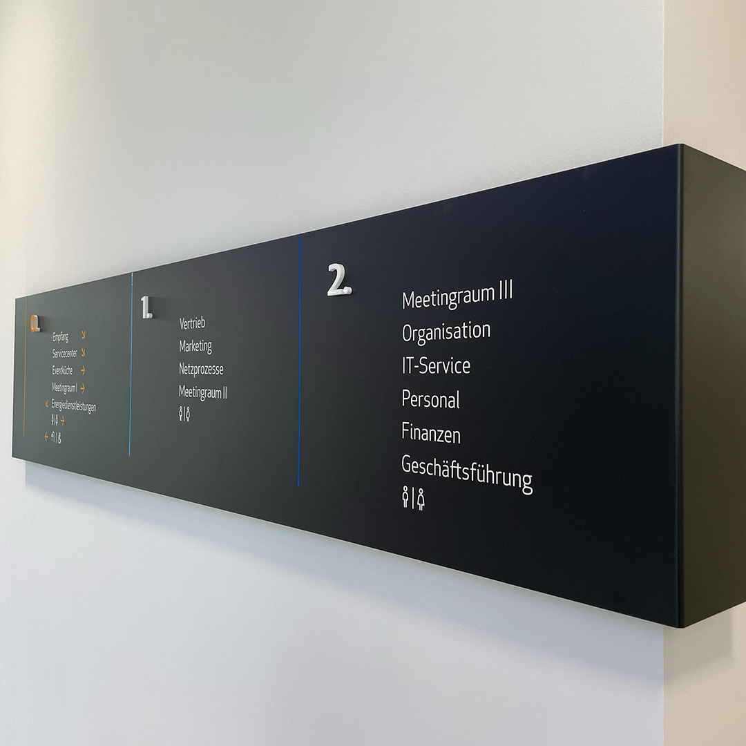 Stadtwerke Willich Leitsystem